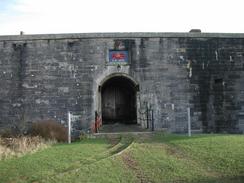 P2002C280045	An entrance to Hurst Castle. 