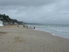 P2002C300025	The beach at Sandbanks. 