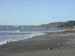 P20031230006	The beach in Downderry. 