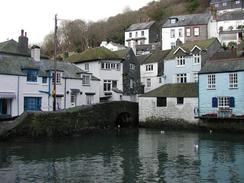 P20031240008	A view over Polperro Harbour. 