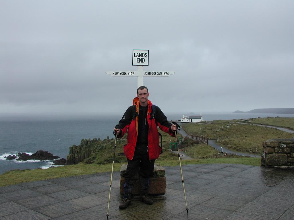 Myself at Land's End. 