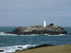 P20032080083	Godrevy Island and lighthouse. 