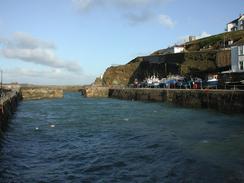 P20032090002	The harbour at Portreath. 