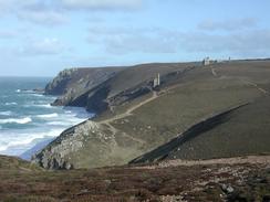 P20032090014	The view north over Chapel Porth. 