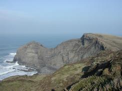 P20032140082	A view along the cliffs to the east of Boscastle. 