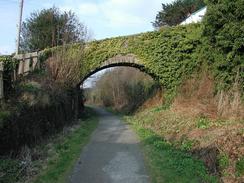 P20032170086	A bridge to the north of Bideford Railway Station on the Tarka Trail. 