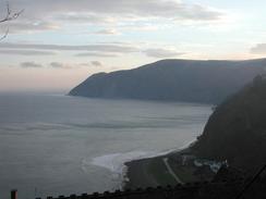 P20032210013	The view from Lynton towards Foreland Point. 