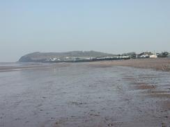 P20032220025	Looking east along the beach from Blue Anchor. 