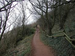 P20032270012	The path from Clevedon to Portishead. 