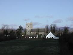 P20033020018	A distant view of Peterstone Wentlooge Church. 