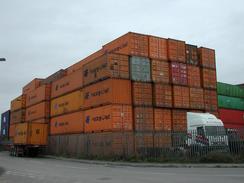 P20033030007	Containers stored in the Atlantic Trading Estate. 