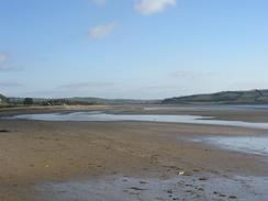 P20033130039	The beach in Llansteffan.