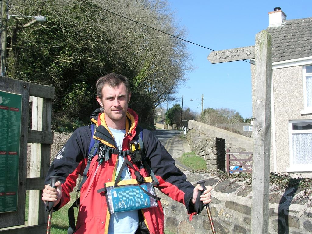 Myself in Amroth.