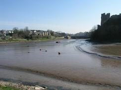 P20033170081	The estuary beside Pembroke Castle.