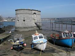 P20033170086	The gun tower at Pembroke Dock.