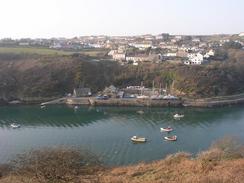 P20033190253	The view down over Lower Solva.