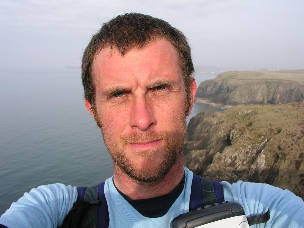 Myself on the cliffs.