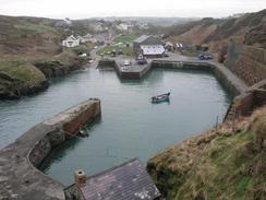 P20033210333	The view down into Porthgain.