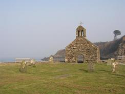 P20033220429	The remains of the church at Cwm-yr-Eglwys.