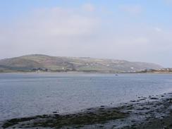 P20033240493	The view across the river towards Poppit Sands.