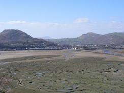 P20033300789	The view north towards the Cob and Snowdonia.