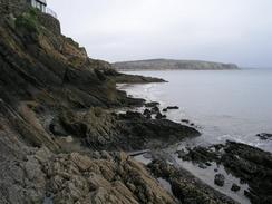 P20034010880	The cliffs on the eastern side of Abersoch.