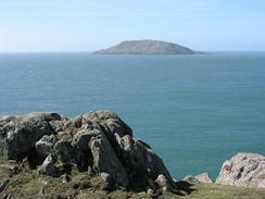 P20034020917	The view over to Bardsey Island.