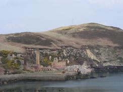 P20034111378	The old brickworks to the west of Porth Wen.