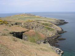 Looking north along the coast towards Point Lynas.