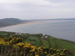 P20034131428	The view back westwards over Red Wharf Bay.