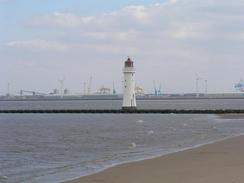 P20034191686	The lighthouse on the Perch Rock.