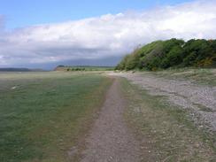 P20034282063	The track heading northwards towards Morecambe Lodge.