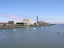 P20035012210	The view over the the shipyard from Walney Island.