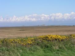 P20035012214	Looking south towards Roa and Piel Islands from Walney Island.