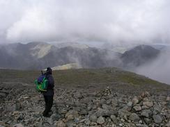 P20035062405	The view from near the summit of Scafell Pike.