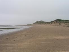 P20035172808	Heading westwards along Mersehead Sands.