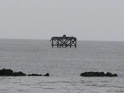 P20035213034	The Mulberry Dolphin in Cruggleton Bay.