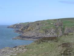 P20035253211	Looking north towards Dunskey Castle.