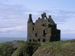 P20035253214	The ruins of Dunskey Castle.