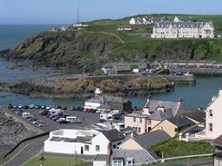 P20035253219	The view down over Portpatrick.