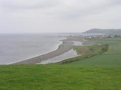 P20035283341	The view north over Ballantrae.