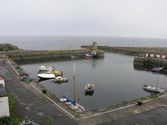 P20035303442	The harbour at Dunure.