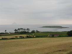 P20036174299	The island of Pladda viewed from Kildonan.