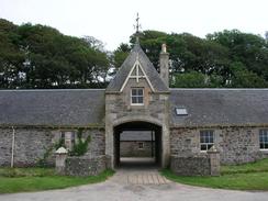 P20036244552	The entrance to Killean House.