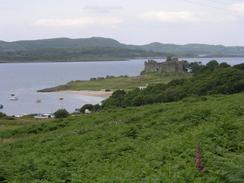 P20036264656	Looking up Loch Sween, with Castle Sween in the distance.