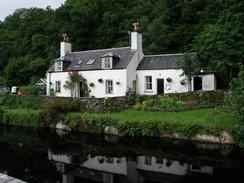 P20036284690	A house by the Crinan Canal.