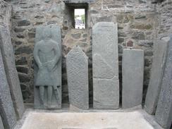 P20036284713	Scultpured graveslabs at Kilmartin Church.