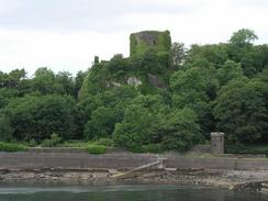 P20036304790	The remains of Dunollie Castle.