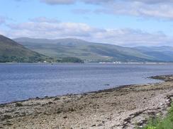 P20037024884	The view northeastwards up Loch Linnhe.