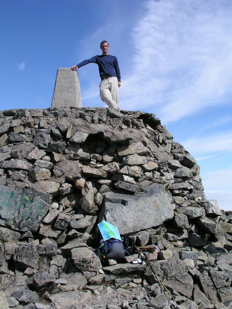 Myself at the trig point.